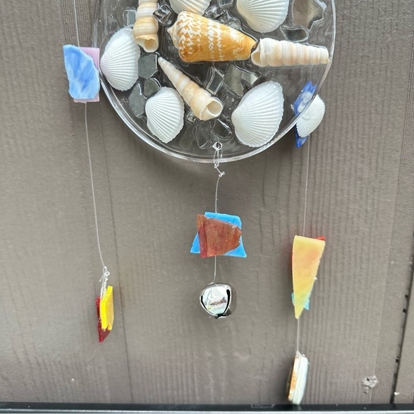 Hanging wall decor OOAK Assemblage Art Handmade Mosaic Indoor/Outdoor - Picture 3 of 10